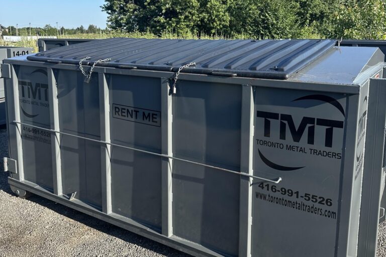 Bin rental with a lockable lid, York Region